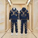 Set 2 Pezzi Invernale Louis Vuitton - Blu